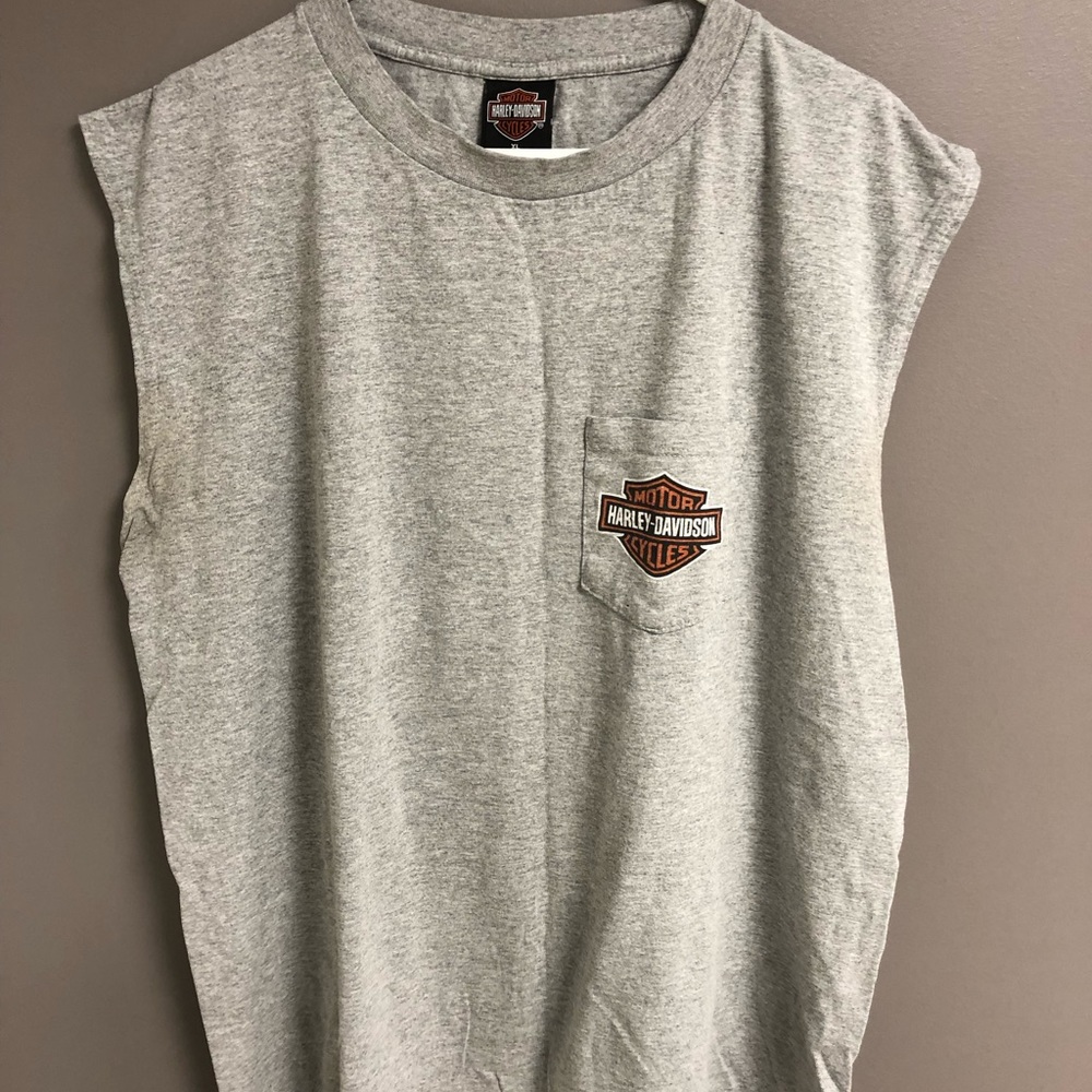 Harley Davidson tank.